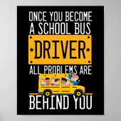 スクールバスドライバーすべての問題が背後にある ポスター (正面)