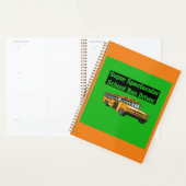 スクールバスドライバーのギフトプランナー プランナー手帳 (ディスプレー)