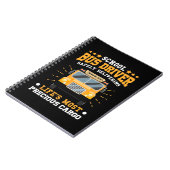 スクールバスドライバーの安全配送 ノートブック (左側)