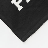 スクールバスドライバーの安全配送 フリースブランケット (角)