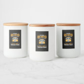 スクールバスドライバーの安全配送 フードラベル (ボトル)