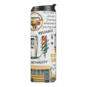 スクールバスドライバーの生活 タンブラー (回転左)