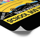 スクールバスドライバーの生活 ポスター (角)