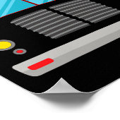 スクールバスドライバーの衣装ハロウィーンおもしろい大人と ポスター (角)