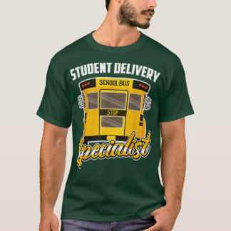 スクールバスドライバー学生配達専門Moti Tシャツ