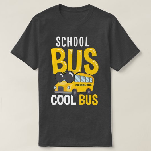 スクールバスドライバー小学生 – Bus Dri Tシャツ (デザイン正面)
