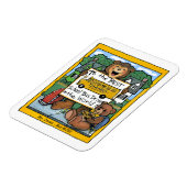 スクールバスドライバー磁石，男の子から マグネット (左側)