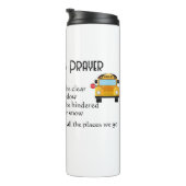 スクールバスドライバー祈りの言葉 タンブラー (回転右)