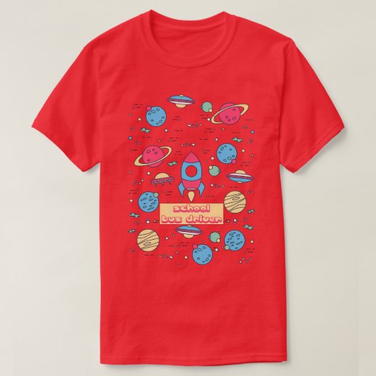 スクールバスドライバー57 Tシャツ (デザイン正面)
