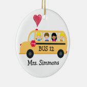 スクールバスドライバー – SRF セラミックオーナメント (右)