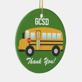 スクールバスドライバー – SRF セラミックオーナメント (右)
