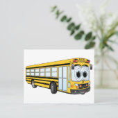 スクールバスフラットノーズアニメ ポストカード (スタンド正面)