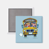 スクールバスマグネット マグネット (正面/裏面)