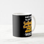 スクールバスモニターの声を使わせない コーヒーマグカップ (正面右)