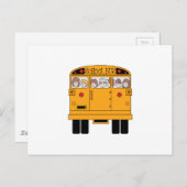 スクールバスリア ポストカード (正面/裏面)