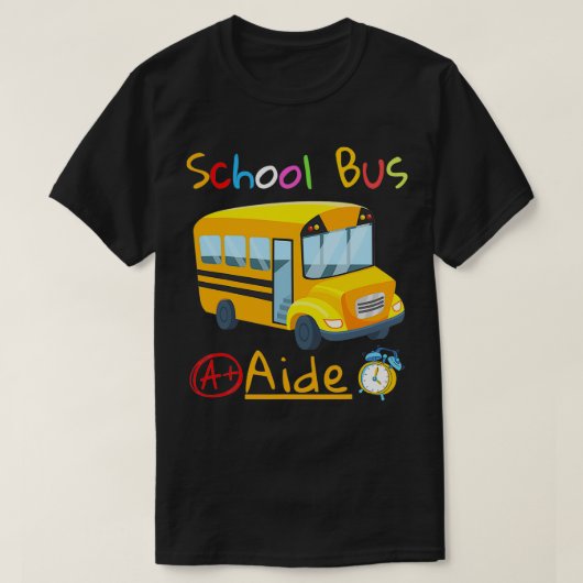 スクールバス助手分隊新学期マッチンググループ Tシャツ (デザイン正面)