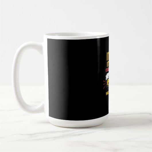スクールバス大きい コーヒーマグカップ (左)