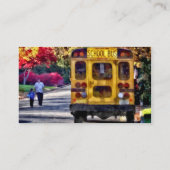 スクールバス後部 名刺 (裏面)