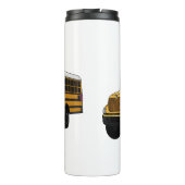 スクールバス漫画イラストレーション タンブラー (裏面)