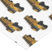 スクールバス漫画イラストレーション テーブルクロス (アングル)