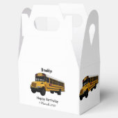 スクールバス漫画イラストレーション フェイバーボックス (オープン)