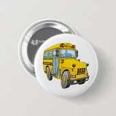 スクールバス漫画 缶バッジ (正面&裏面)