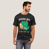 スクールバス監視バス監視 Tシャツ (正面フル)