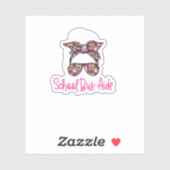 スクールバス補佐官 シール (シート)