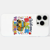 スクールバス運転手のTシャツにようこそ 新学期の始まり Case-Mate iPhoneケース (裏面 (横))