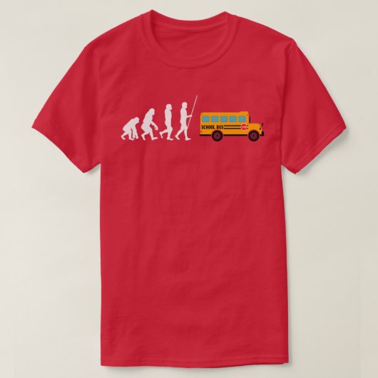 スクールバス運転手・スクールバス事業者6 Tシャツ (デザイン正面)
