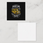 スクールバス運転手 配送専門 Tシャツ バス ノートカード (正面/裏面)