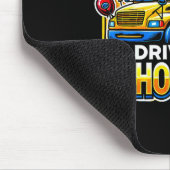 スクールバス100日の運転3 マウスパッド (コーナー)