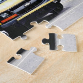 スクールバス2台 ジグソーパズル (側面)