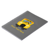 スクールバス2 (カスタマイズ可能な) ノートブック (左側)