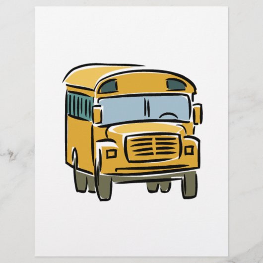 スクールバス2 チラシ (正面)