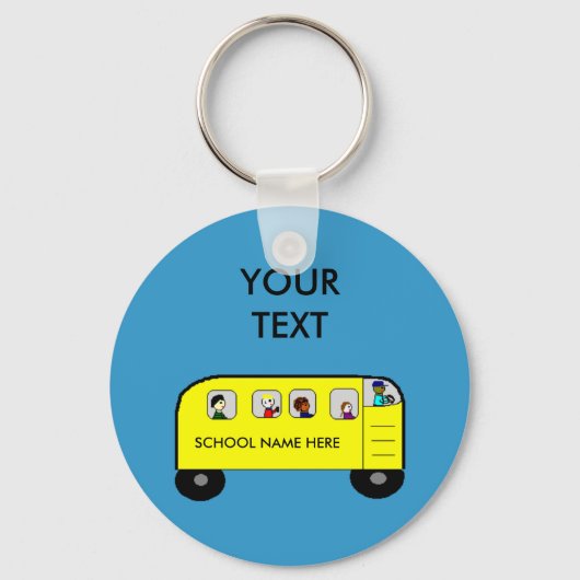 スクールバス – キーチェーン (正面)