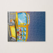 スクールバス ジグソーパズル (横)