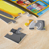 スクールバス ジグソーパズル (側面)