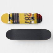 「スクールバス」スケートボード スケートボード (横)
