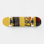 「スクールバス」スケートボード スケートボード (横)