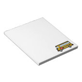 スクールバス ノートパッド (アングル)