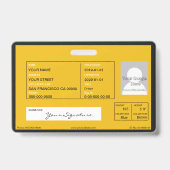 スクールバス バッジ (裏面)