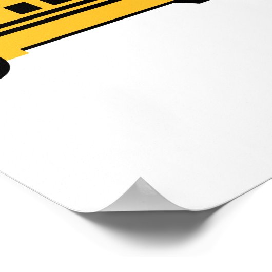 スクールバス ポスター (角)