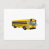 スクールバス ポストカード (正面)