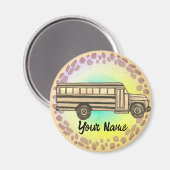 スクールバス マグネット (正面/裏面)