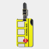 スクールバス ラゲッジタグ (正面縦)