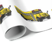 スクールバス ラッピングペーパー (ロールコーナー)