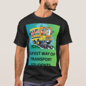 スクールバス Tシャツ (正面)