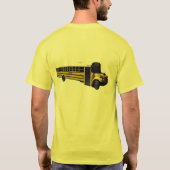 スクールバス Tシャツ (裏面)
