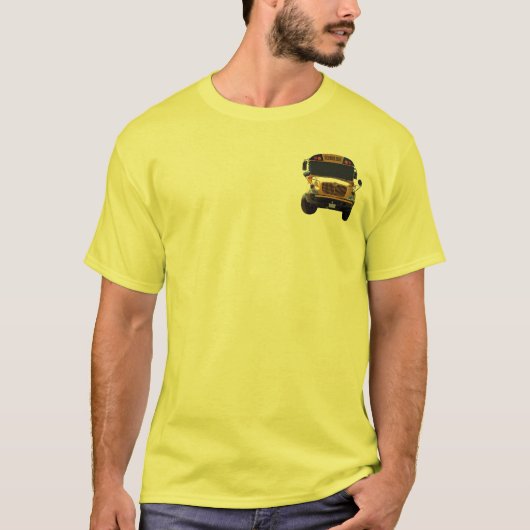 スクールバス Tシャツ (正面)